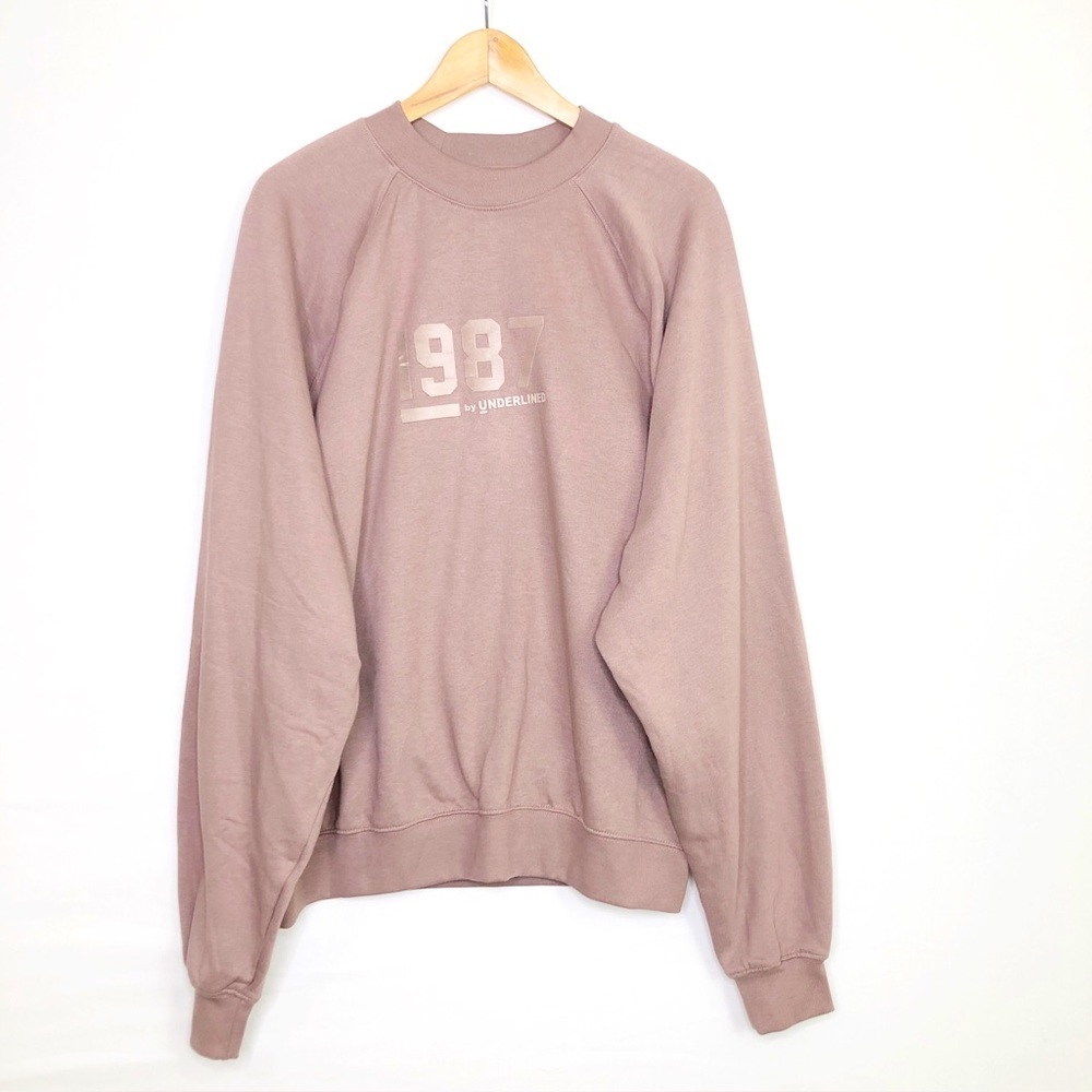 Just attitude, oversized sweatshirt